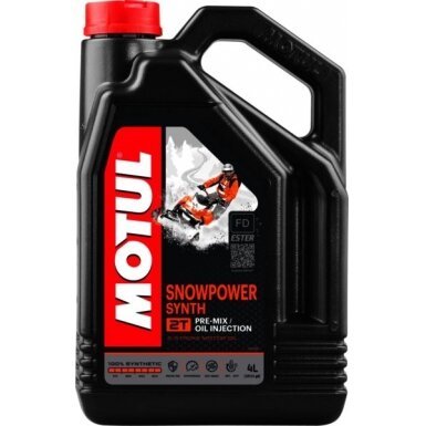 Alyva Motul Snowpower SYNTH 2T, 4L