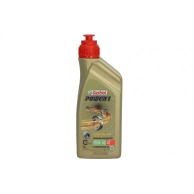 Alyva motociklams Castrol Power 1 10W40, 1L