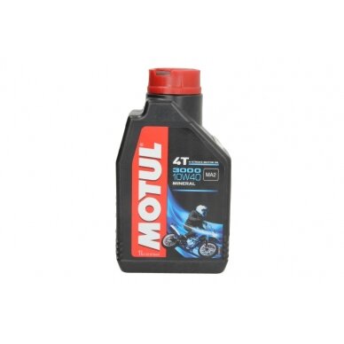 Alyva motociklams Motul 3000 4T 10W40, 1L