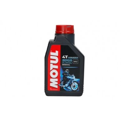 Alyva motociklams Motul 3000 4T 20W50, 1L