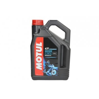 Alyva motociklams Motul 3000 4T 20W50, 4L