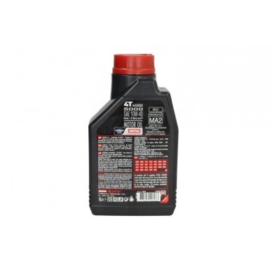 Alyva motociklams Motul 5000 10W40, 1L 1