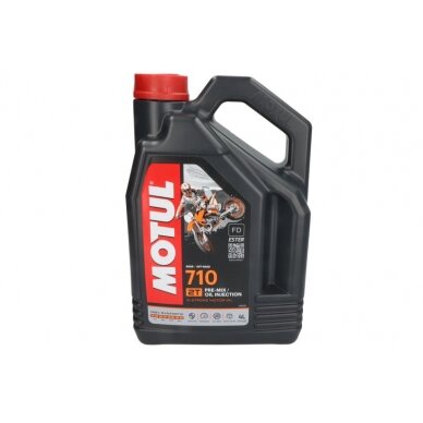 Alyva motociklams Motul 710 2T, 4L