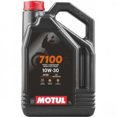 Alyva motociklams Motul 7100 10W30, 4L