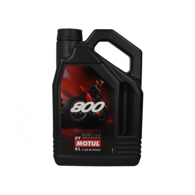 Alyva motociklams Motul 800 2T OFFROAD, 4L