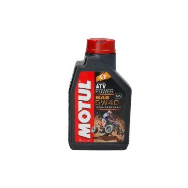 Alyva motociklams Motul ATV POWER 5W40, 1L