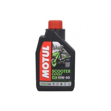 Alyva motociklams Motul Scooter Expert 10W40, 1L