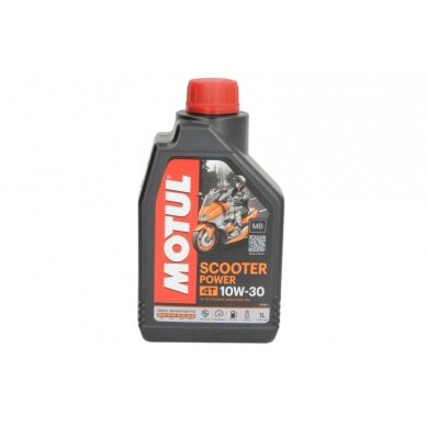 Alyva motociklams Motul Scooter Power 10W30, 1L