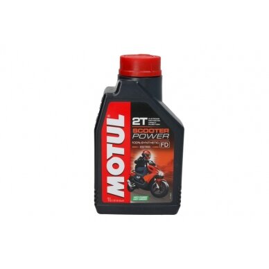 Alyva motociklams Motul Scooter Power 2T, 1L