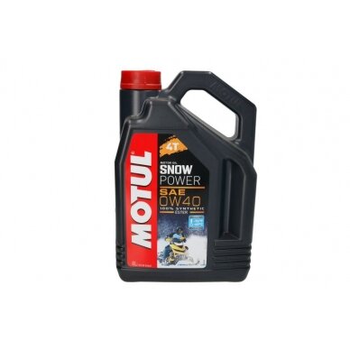 Alyva Motul Snowpower 4T 0W40, 4L