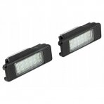 LED numerių apšvietimas Citroen C4 Grand Picasso, DS4, C5, Peugeot 208, 308, 508 2010-