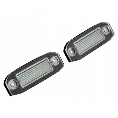 LED numerių apšvietimas Volvo S40, S60, C70, V50, XC60, XC70, XC90 2002-