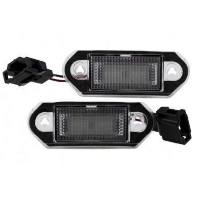 LED numerių apšvietimas VW Golf Mk3, Skoda Octavia 1996-