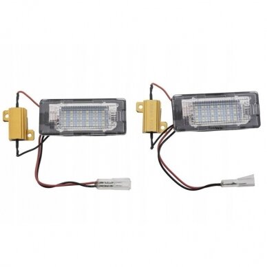 LED numerių apšvietimas 5N0943021 VW, SEAT, SKODA