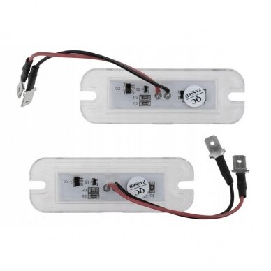 LED numerių apšvietimas Mercedes Benz ML W163 1998-2005  1