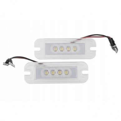 LED numerių apšvietimas Mercedes Benz ML W163 1998-2005