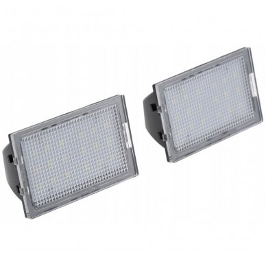 LED numerių apšvietimas Land Rover Discovery, Freelander, Range Rover Sport 2005-