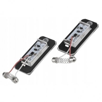 LED numerių apšvietimas Mini Cooper R56, R57, R58 2006-2015 1