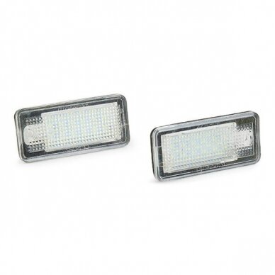 LED numerių apšvietimas Audi A3, A4 B6/B7, A6 C6, A8 D3, Q7, A5 2007-