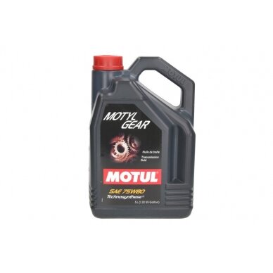 Tansmisinė alyva Motul MOTYLGEAR 75W80 5L