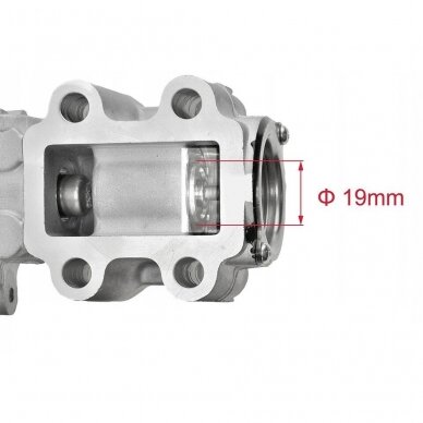 Toyota Auris, Avensis, Corolla Verso, RAV4 2.2 D (2005 - 2012) EGR vožtuvas 19MM  1