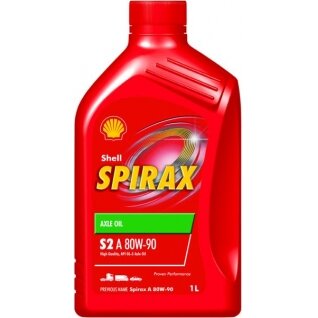 Transmisinė alyva Shell Spirax S2 A 80W90, 1L