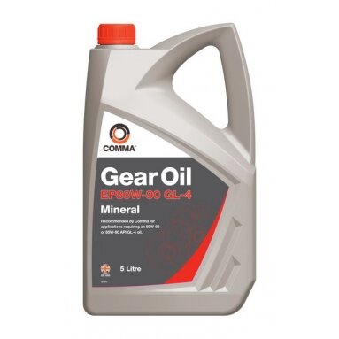 Transmisinė alyva Comma GEAR OIL EP80W90 GL4 5L