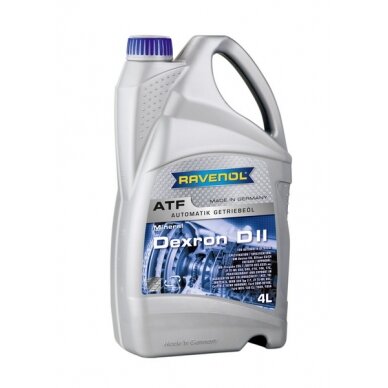 Transmisinė alyva Ravenol ATF DEXRON D II, 4L