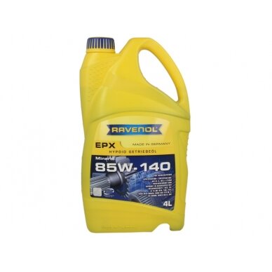 Transmisinė alyva Ravenol EPX 85W140 GL-5, 4L