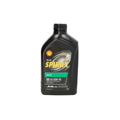 Transmisinė alyva Shell Spirax S3 AX 80W90, 1L