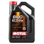 Variklio alyva Motul 8100 ECO-LITE 0W20, 4L