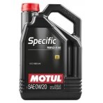 Variklio alyva Motul Specific RBS0-2AE 0W20, 5L