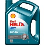 Variklio alyva Shell Helix HX7 5W40, 4L