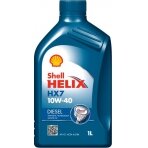 Variklio alyva Shell Helix HX7 D 10W40, 1L