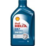 Variklio alyva Shell Helix Professional HX7 AV 5W30, 1L