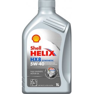 Variklio alyva Shell Helix HX8 5W40, 1L