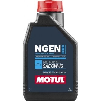 Variklio alyva Motul NGEN HYBRID 0W16, 1L