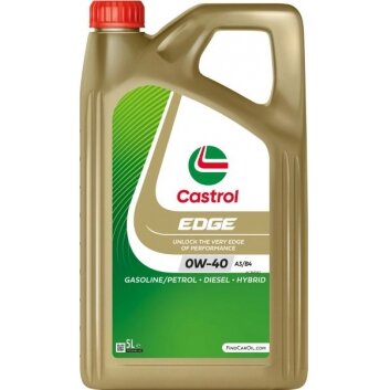 Variklinė alyva Castrol Edge 0W40 A3/B4, 4L