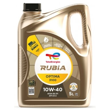 Variklio alyva Total Rubia 3100 10W40, 5L