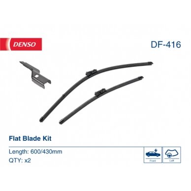 Valytuvai Denso FlatBlades 600/430mm