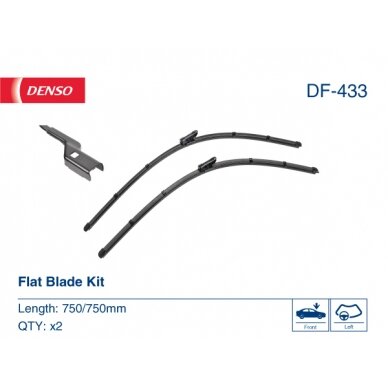 Valytuvai Denso FlatBlades 750/750mm