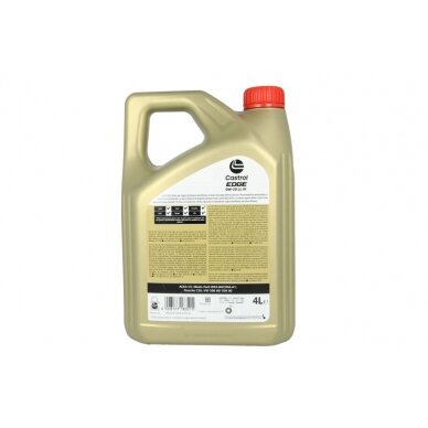 Variklinė alyva Castrol Edge 0W20 LL IV, 4L 1