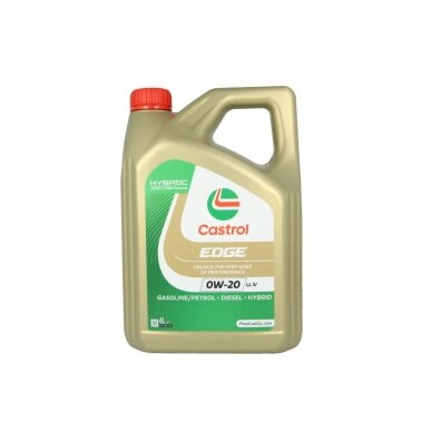 Variklinė alyva Castrol Edge 0W20 LL IV, 4L