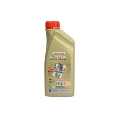 Variklinė alyva Castrol Edge 0W40 R, 1L