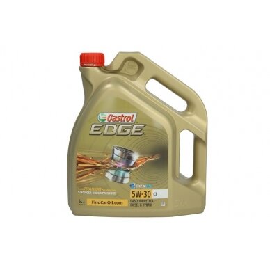 Variklinė alyva Castrol Edge 5W30 C3, 5L