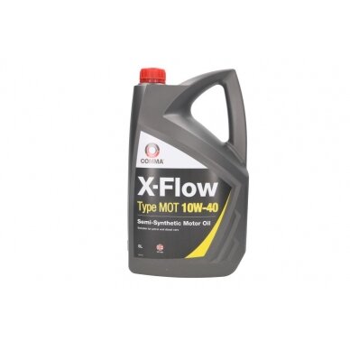 Variklio alyva Comma X-FLOW MOT 10W40, 5L