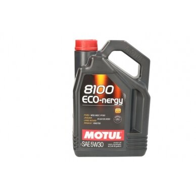 Variklio alyva Motul 8100 ECO-NERGY 5W30, 4L