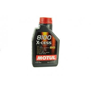 Variklio alyva Motul 8100 X-CESS 5W40, 1L