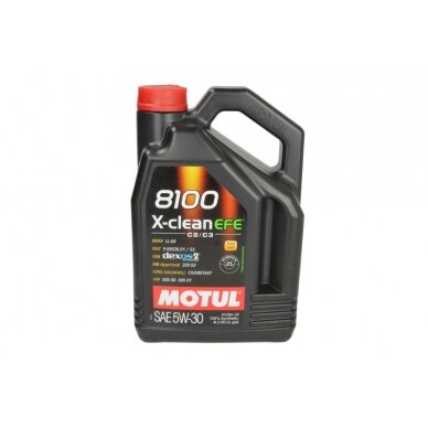 Variklio alyva Motul 8100 X-CLEAN EFE 5W30, 4L