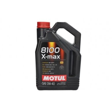 Variklio alyva Motul 8100 X-MAX 0W40, 4L